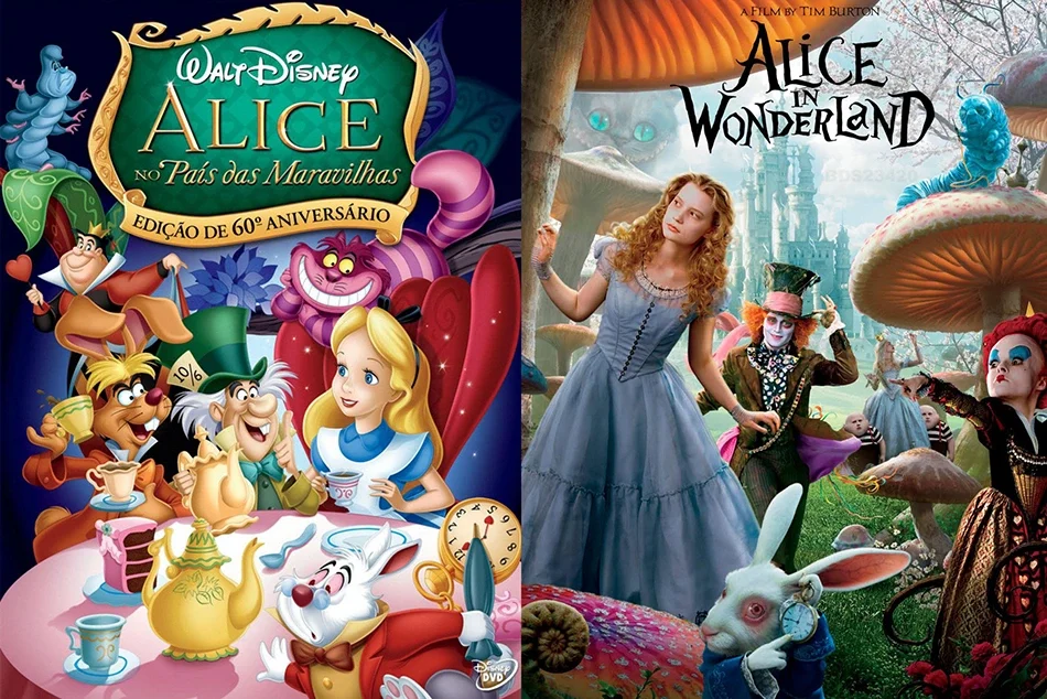 alice no país das maravilhas filmes